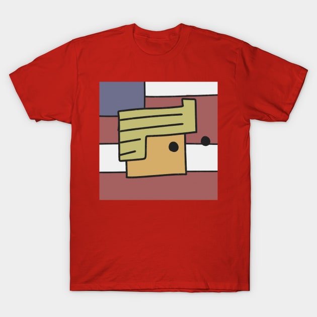 Abstract Trump T-Shirt by BKArtwork